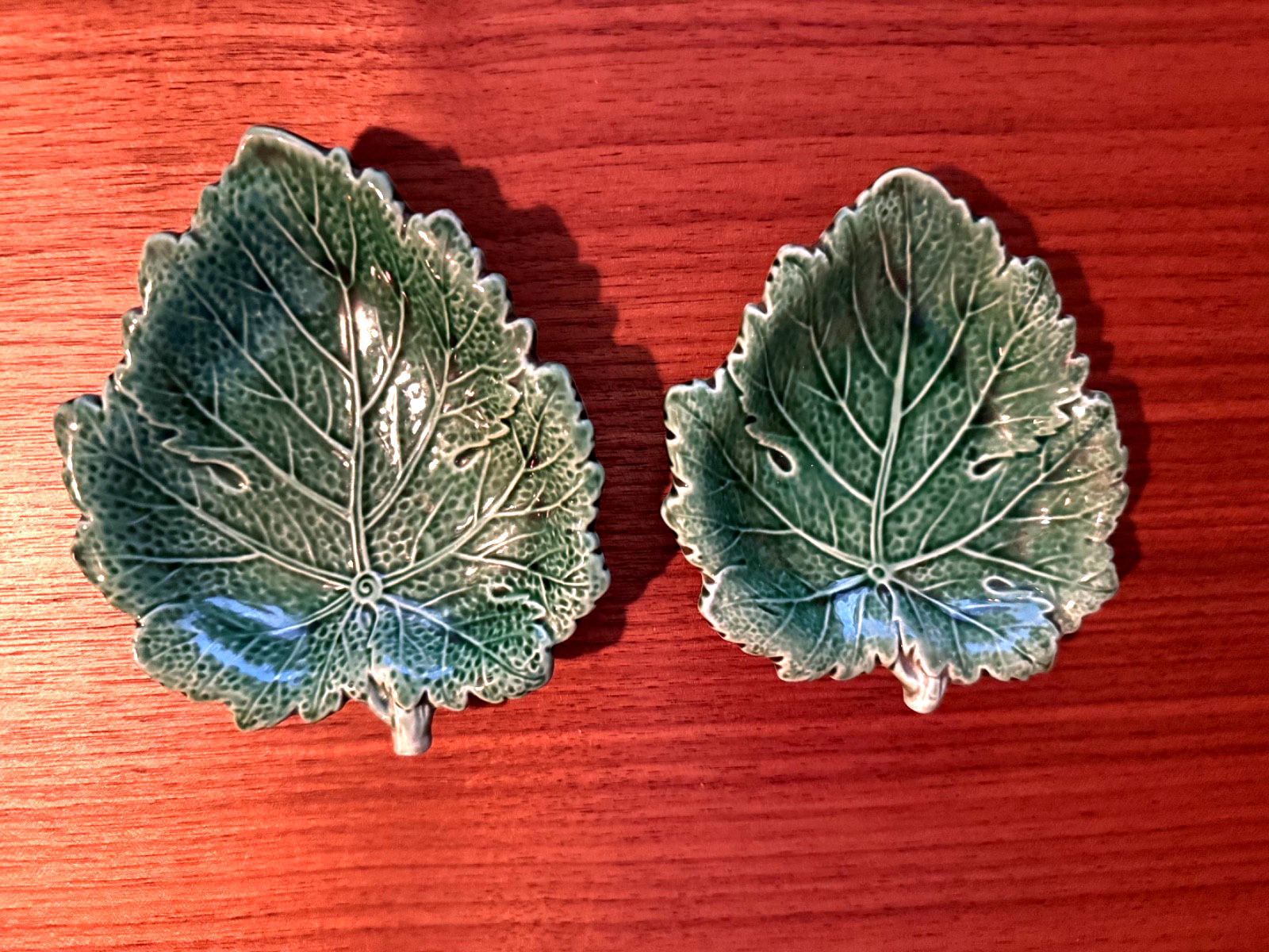 Wedgwood Majolica Trinket Dishes