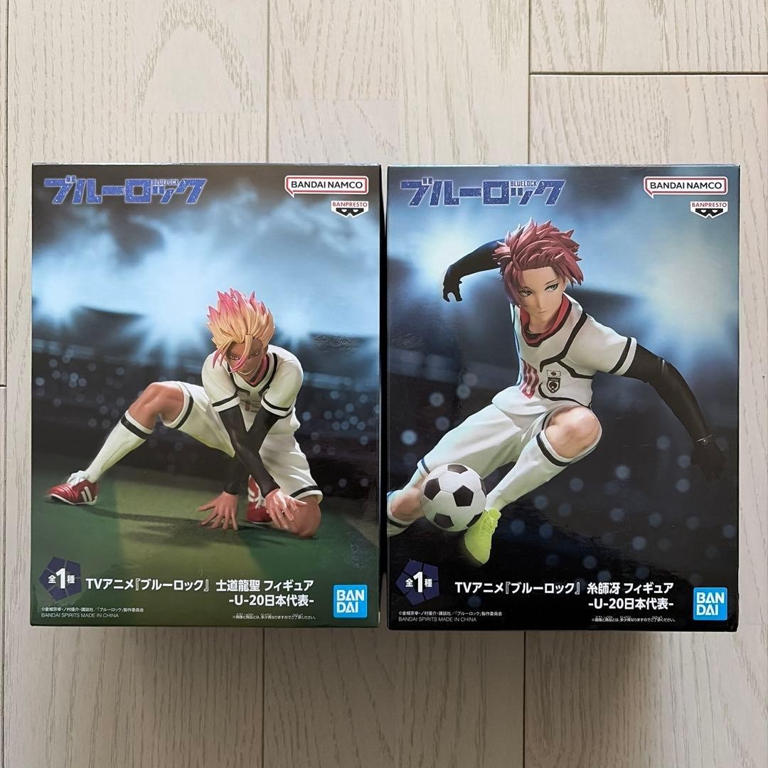 TV anime Blue Lock Sae Itoshi & Ryusei Shido Figure Set Japan U-20 national team