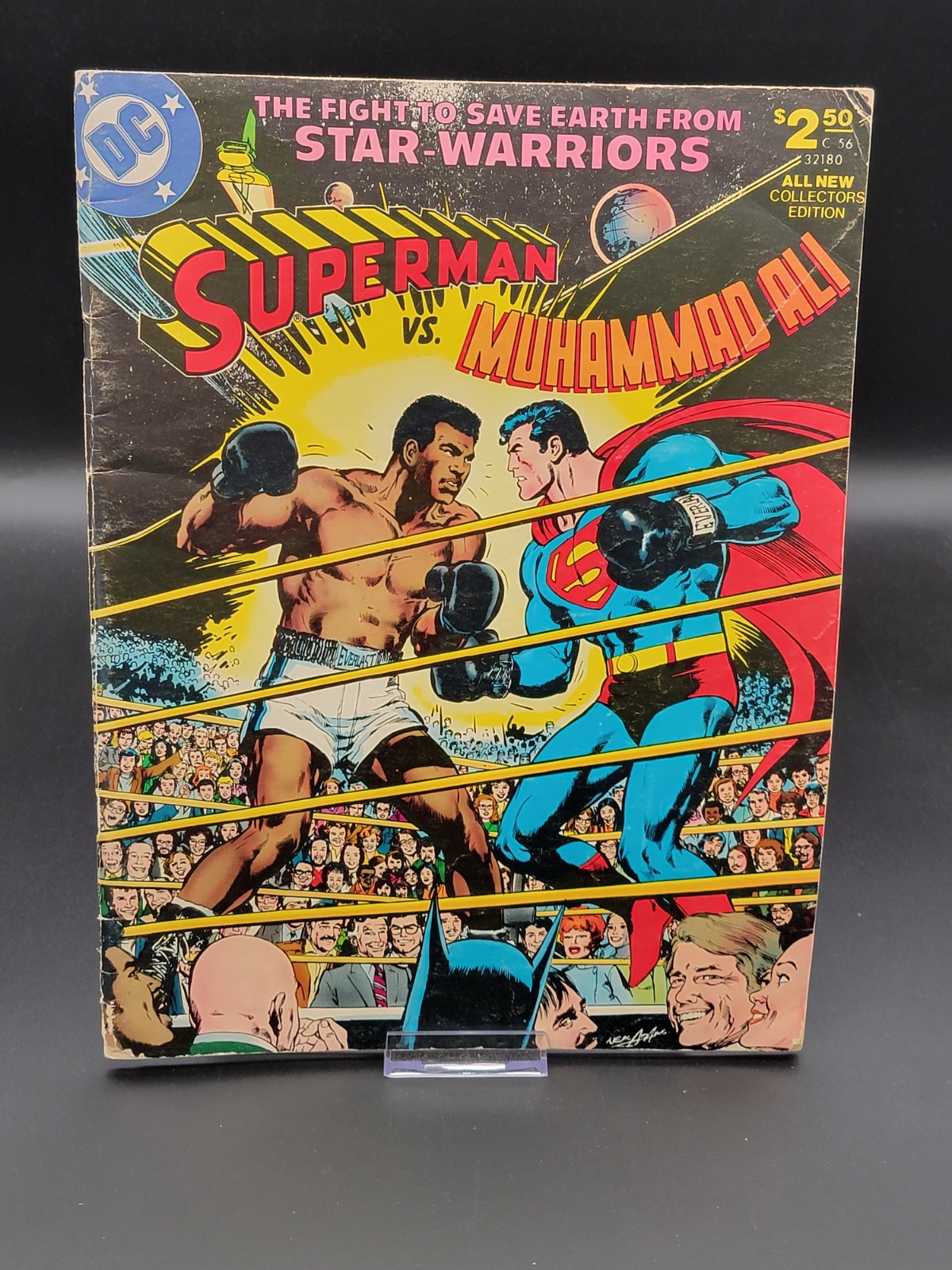 Superman vs. Muhammad Ali Treasury Edition • 1978 • Cover art by Neal Adams