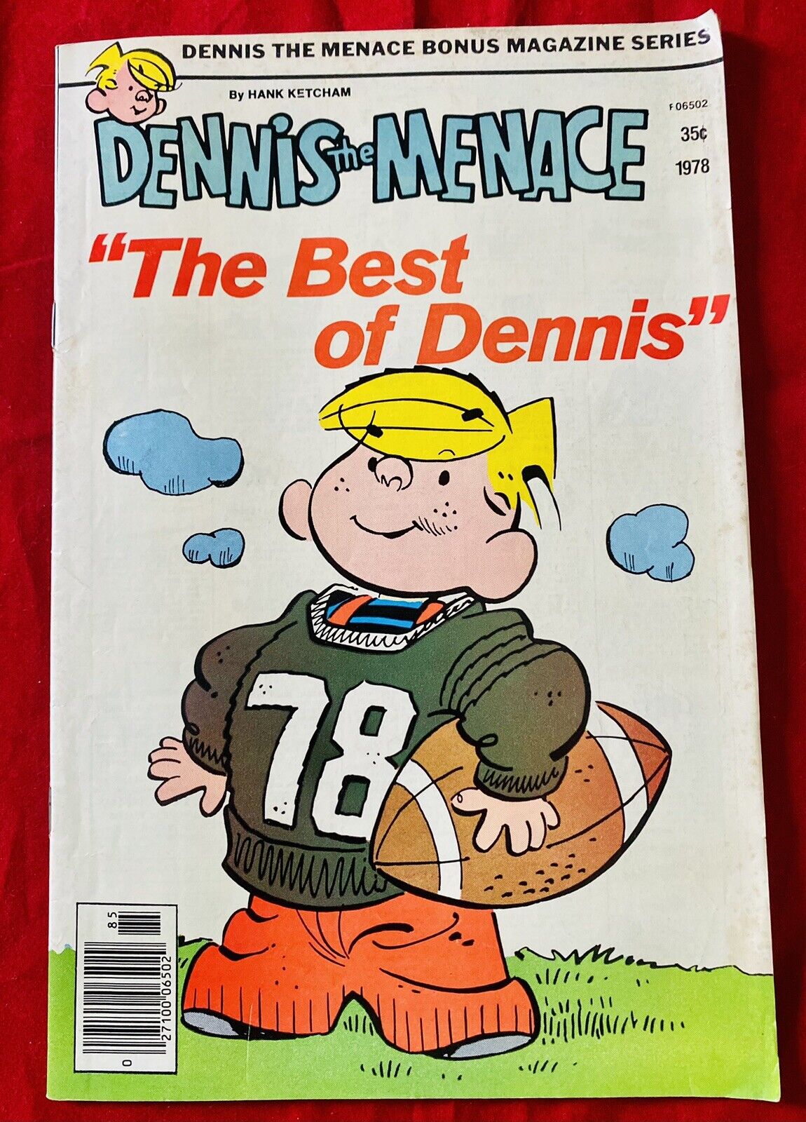Vintage Fawcett Comics DENNIS THE MENACE Best of Dennis Comic Book 1978