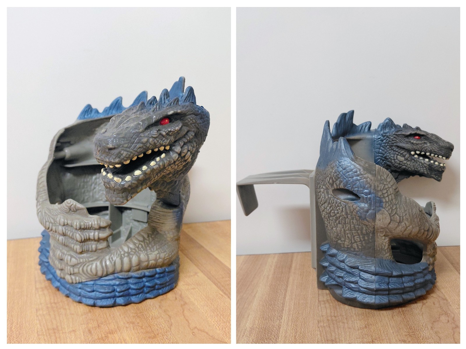 Vtg Godzilla Taco Bell Cup Holder 1998 Toho Movie Promotion Godzilla vs Kong Vtg Godzilla Taco Bell Cup Holder 1998 Toho Movie Promotion Godzilla vs Kong