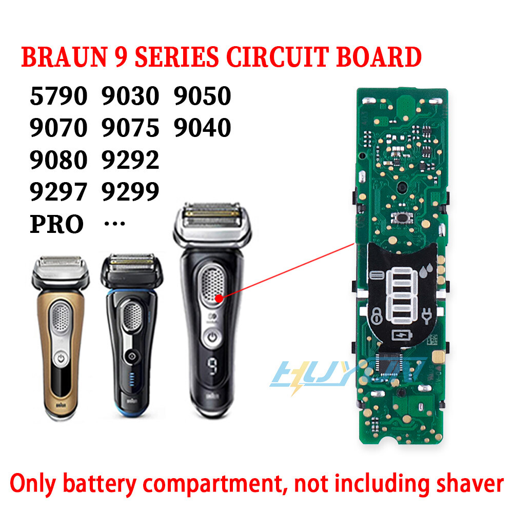 Braun S9 PCB Battery Motherboard for Series 9 PRO 5790 5791 9030 9250 9080 9280