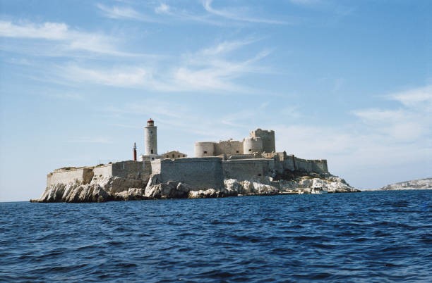 The Ch�teau dIf an island fortress off Marseille France 1960 It wa- Old Photo