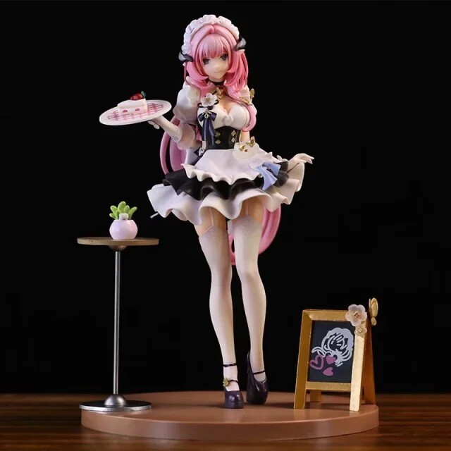 Collapse 3 Pink Sweetheart Miss Ver. Alicia Cake Maid Model Handicraft