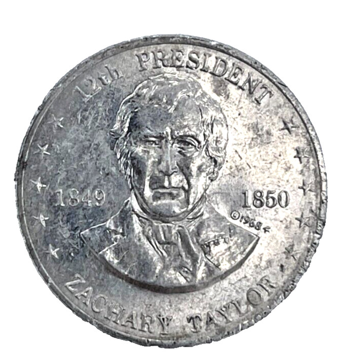 Shell\'s Mr. President Coin Game Zachary Taylor Twelfth President Vintage