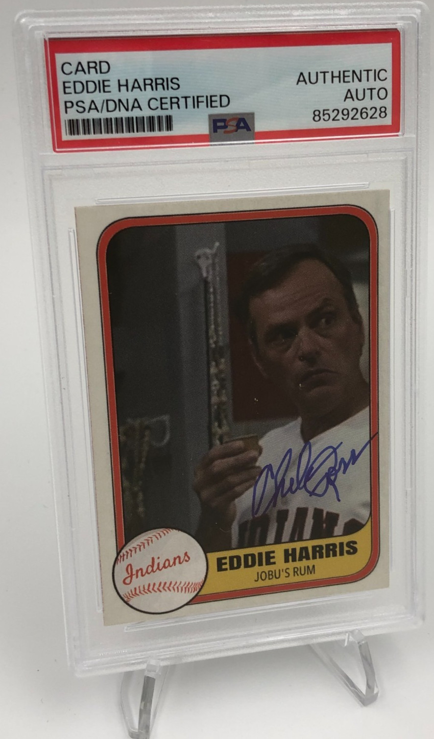 CHELCIE ROSS PSA AUTO Custom Card UP YOURS JOBU Signed MAJOR LEAGUE EDDIE HARRIS