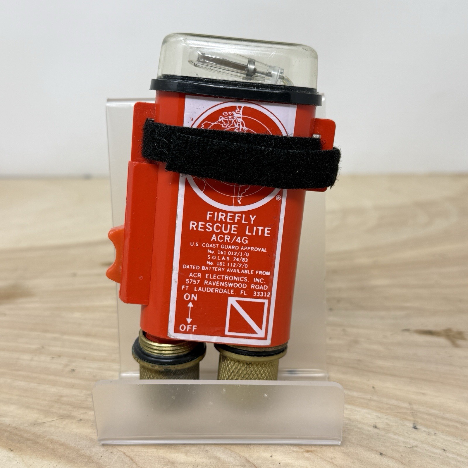 Vintage ACR/4G Firefly Dive Strobe Rescue Light Untested Vintage ACR/4G Firefly Dive Strobe Rescue Light Untested