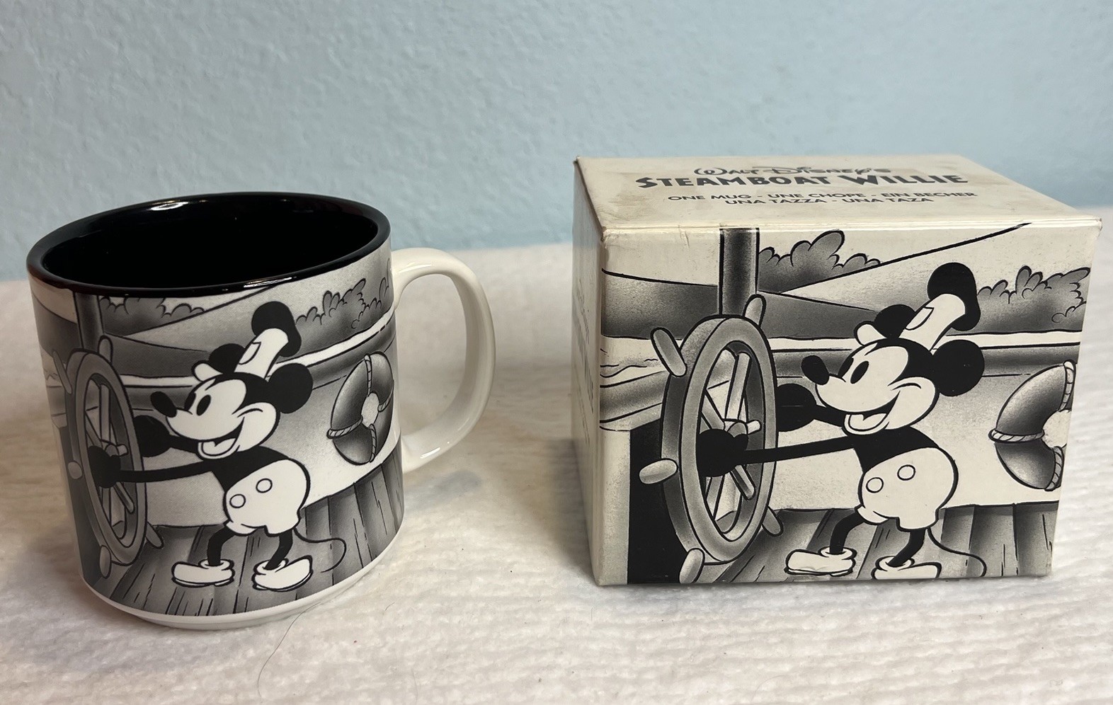 Vintage Walt Disney Mickey Mouse Steamboat Willie  3.5