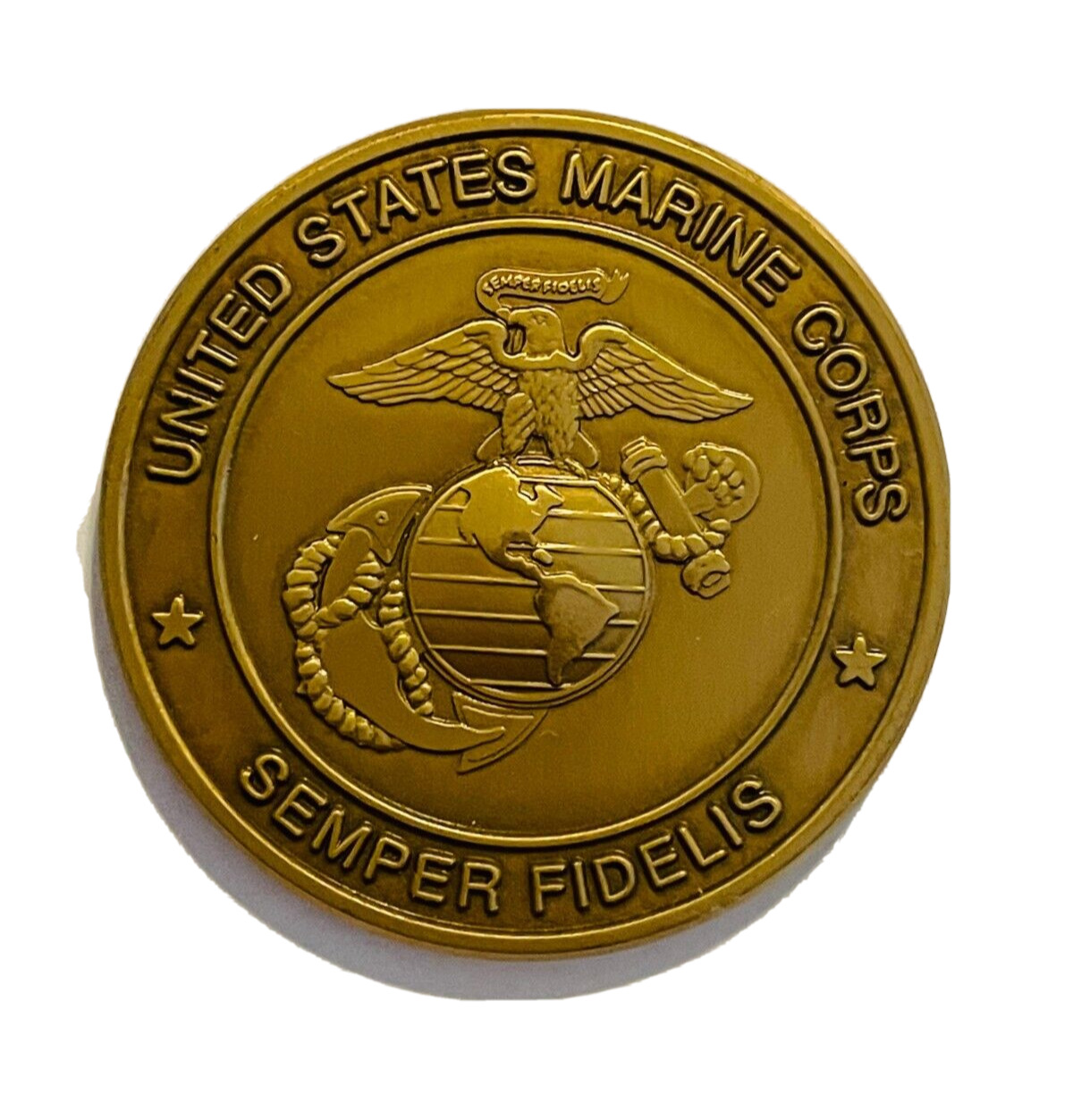 Original Marine Corps Camp Pendelton 2-star Challenge Coin