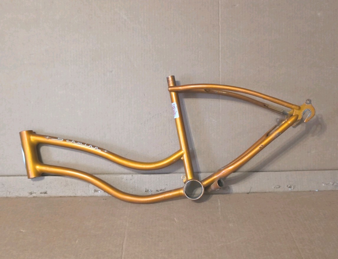 VINTAGE 1965 SCHWINN STINGRAY COPPERTONE BICYCLE FRAME  6-19