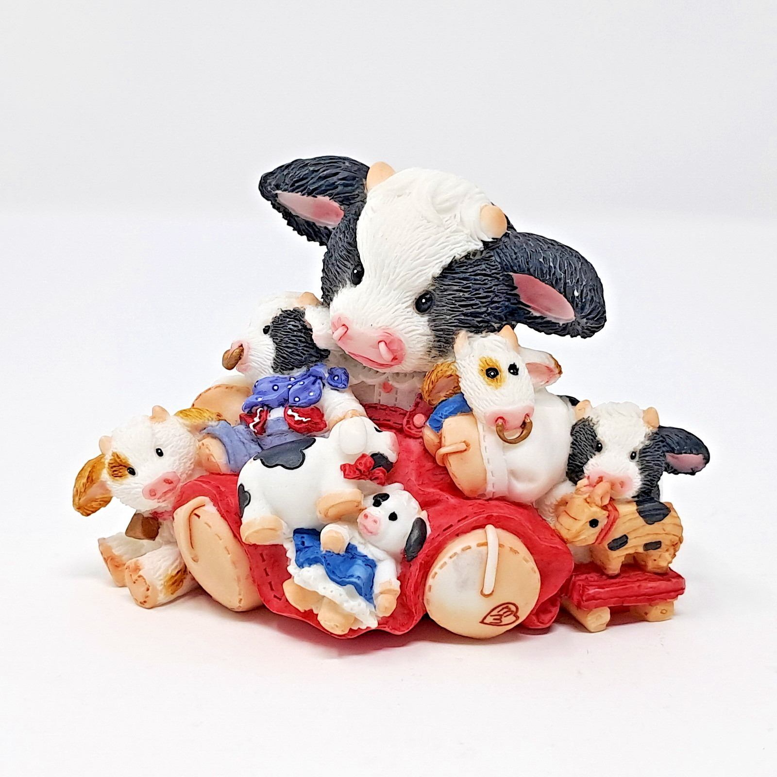 Marys Moo Moos 1997 Friends are the Best Cowlectibles resin figurine Marys Moo Moos 1997 Friends are the Best Cowlectibles resin figurine