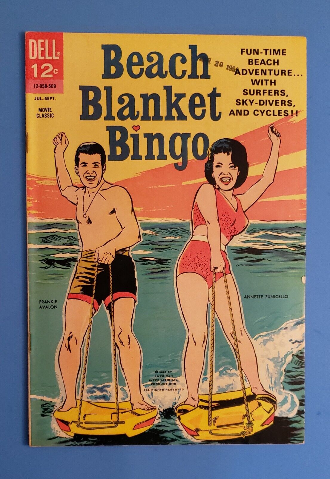 Beach Blanket Bingo #1 VF- Mid Grade Silver Age Dell Comic 1965