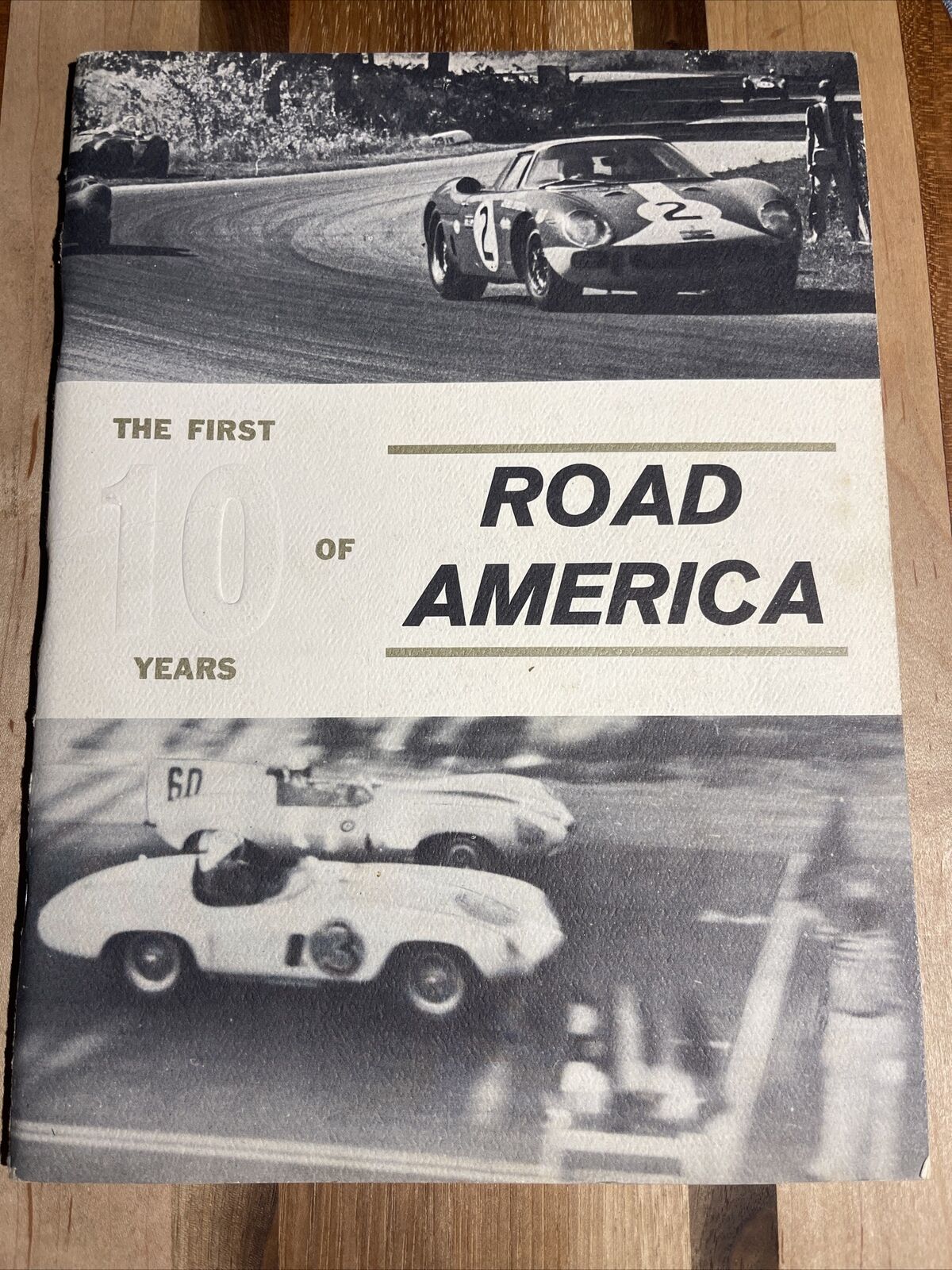 1965 Auto Racing Pictorial, The First Ten Years of Road America, Wisconsin 