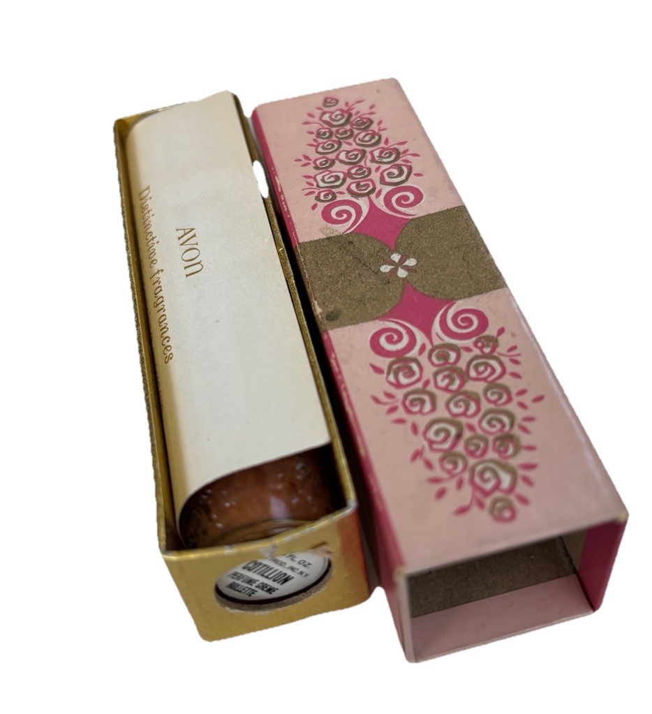 VTG Avon Cotillion Cream & Perfume Cream Original Box
