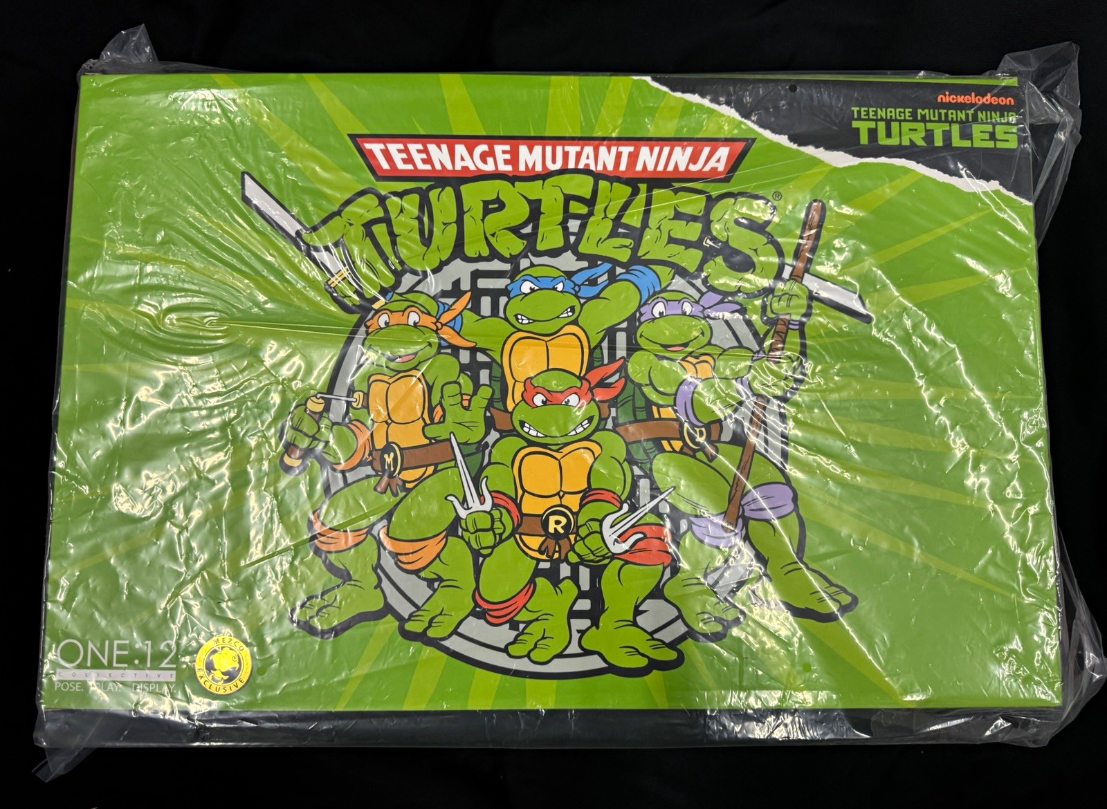 Mezco Toyz One:12 Collective TMNT Nickelodeon Boxed Figure Set 2024