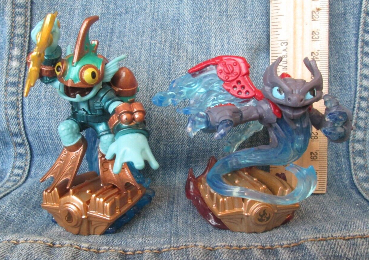 Activision Skylanders Lot of 2 Figures Cake Topper THK11