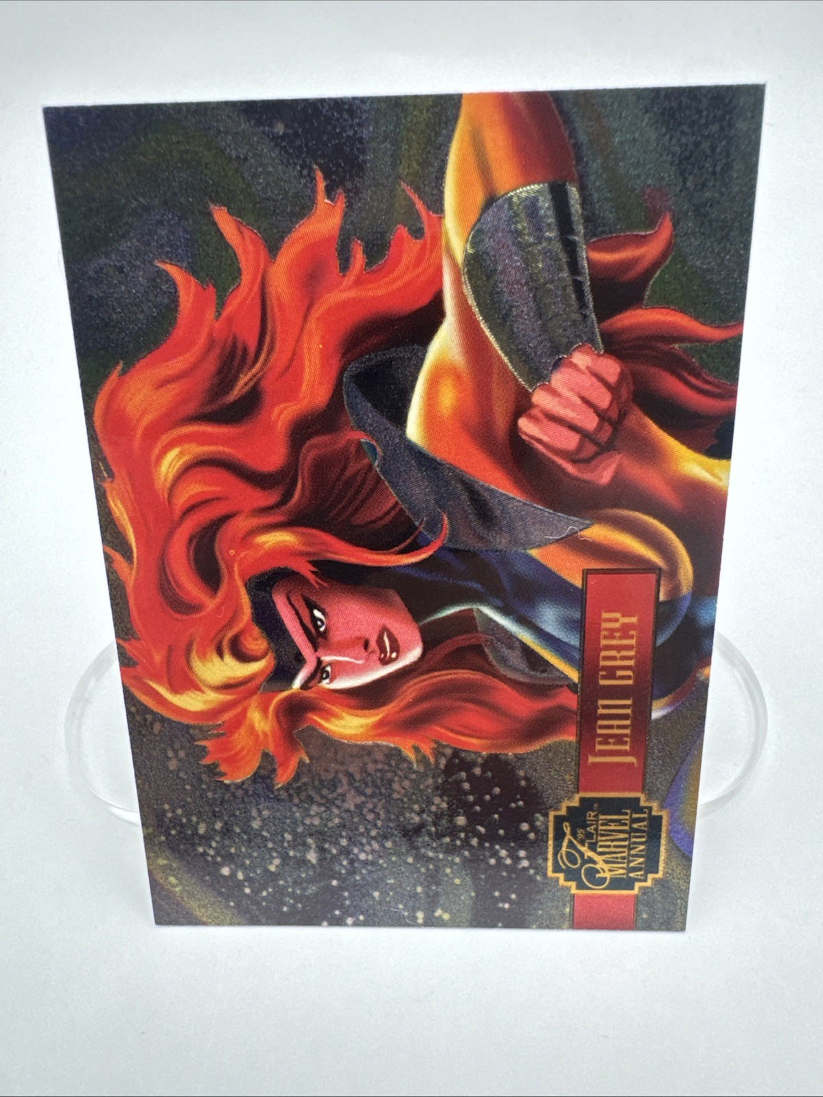 1995 Fleer Flair Marvel Annual Power Blast Jean Grey 7 of 24 X2 1995 Fleer Flair Marvel Annual Power Blast Jean Grey 7 of 24 X2
