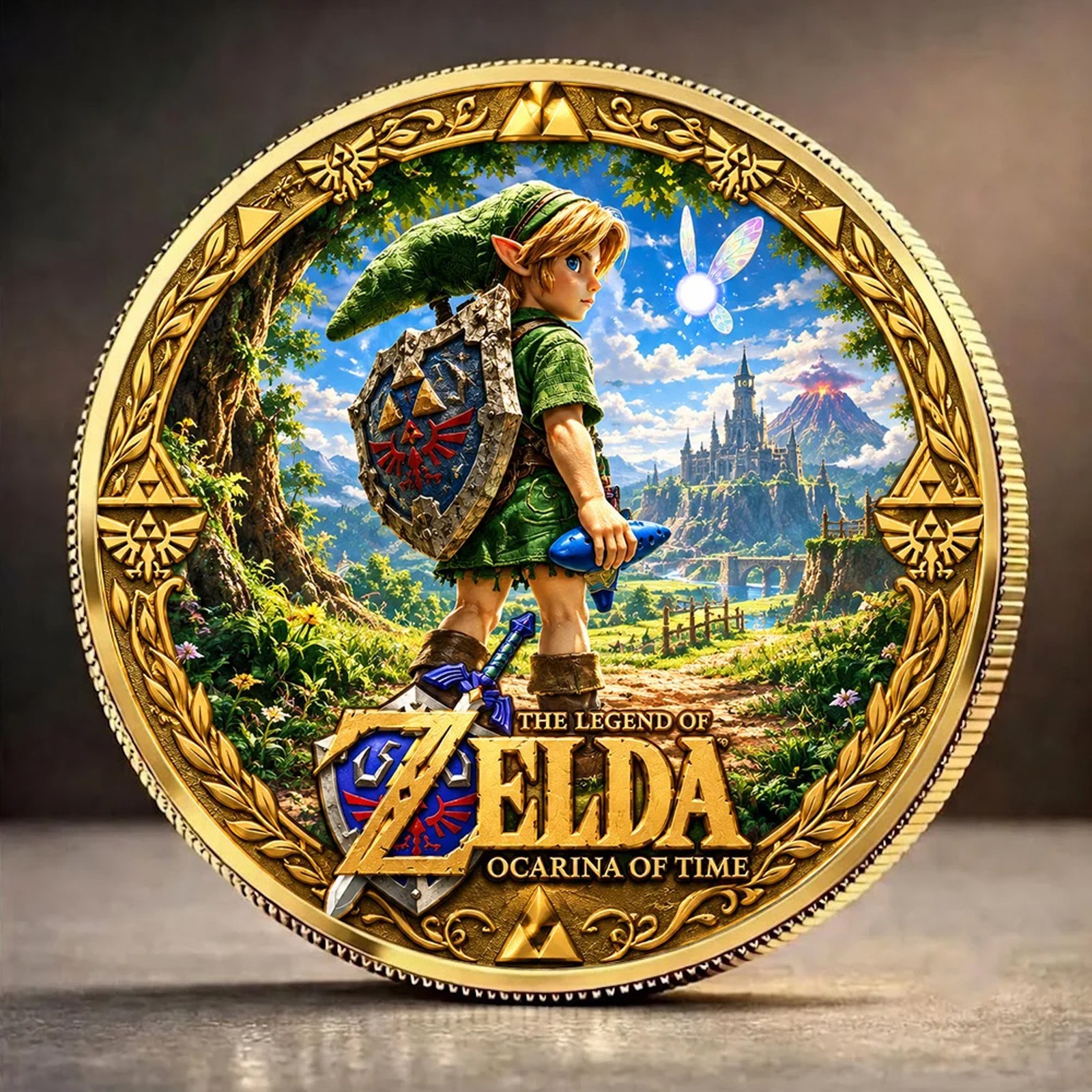 The Legend of Zelda 40th Anniversary Commemorative Coin - Coin Collection TLOZ04