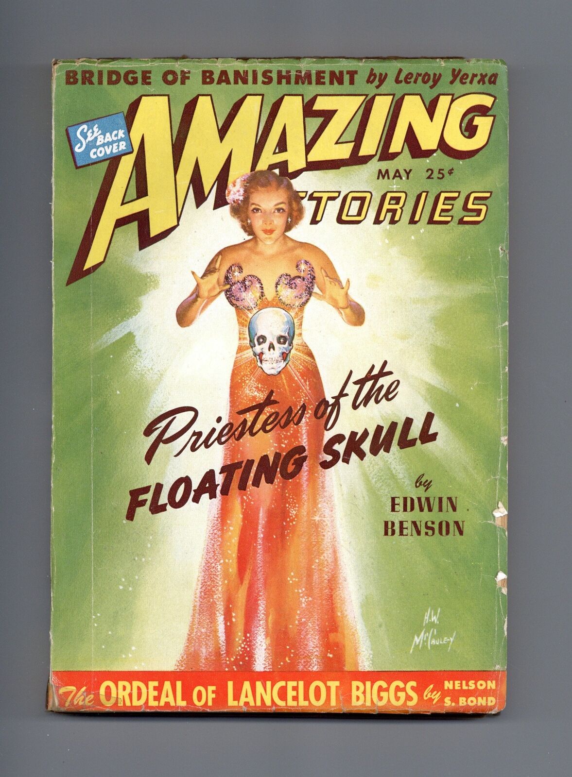Amazing Stories Pulp May 1943 Vol. 17 #5 VG- 3.5