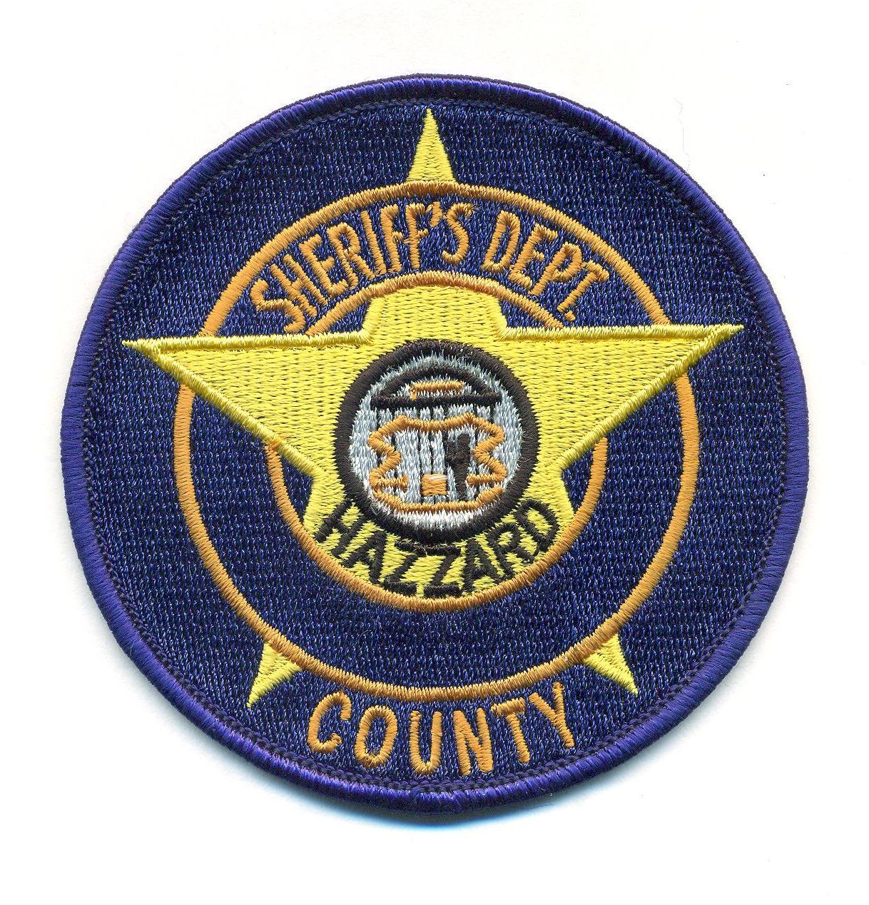DUKES OF HAZZARD POLICE PATCH - DOH3