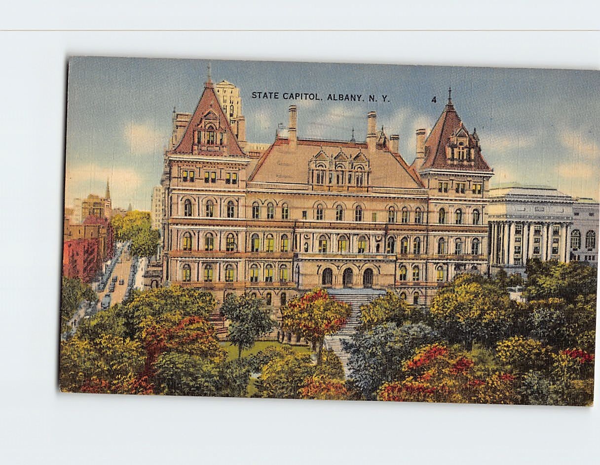 State Capitol Albany NY USA Q-63801