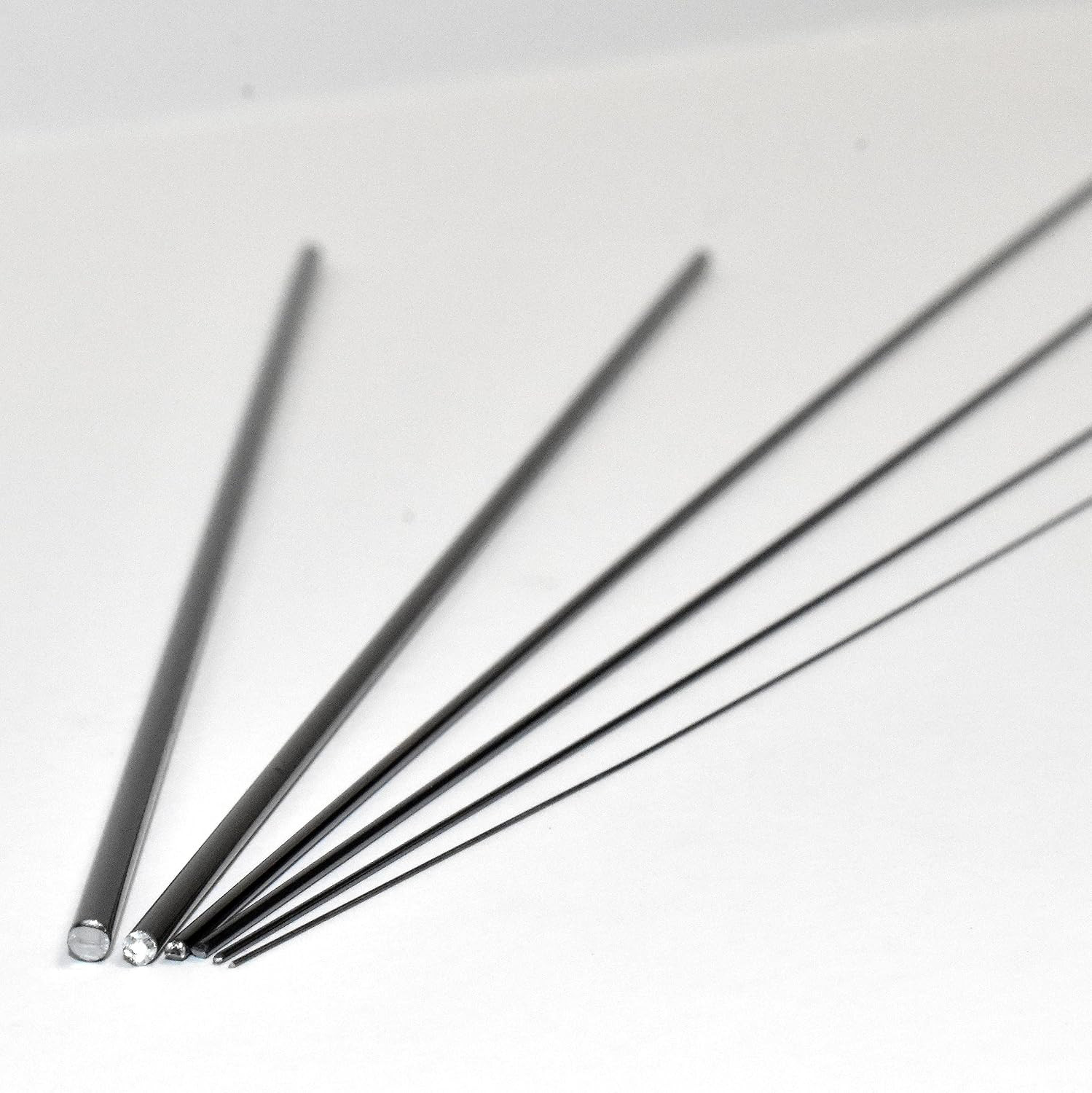 Superelastic Nitinol Wire 6-Pack Sample Pack 0.3-2.0mm (12-28 Gauge) ASTM F2063