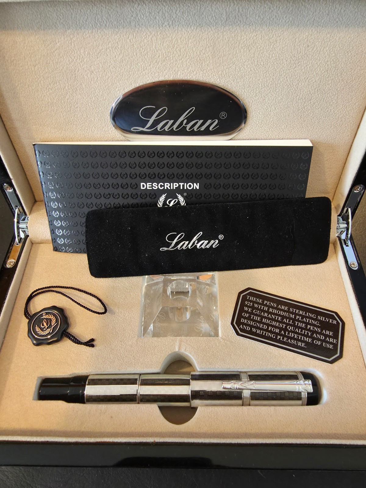 Laban Carnival and Sterling Silver Fountain Pen MH-F300 Limited Edition 007 Laban Carnival and Sterling Silver Fountain Pen MH-F300 Limited Edition 007