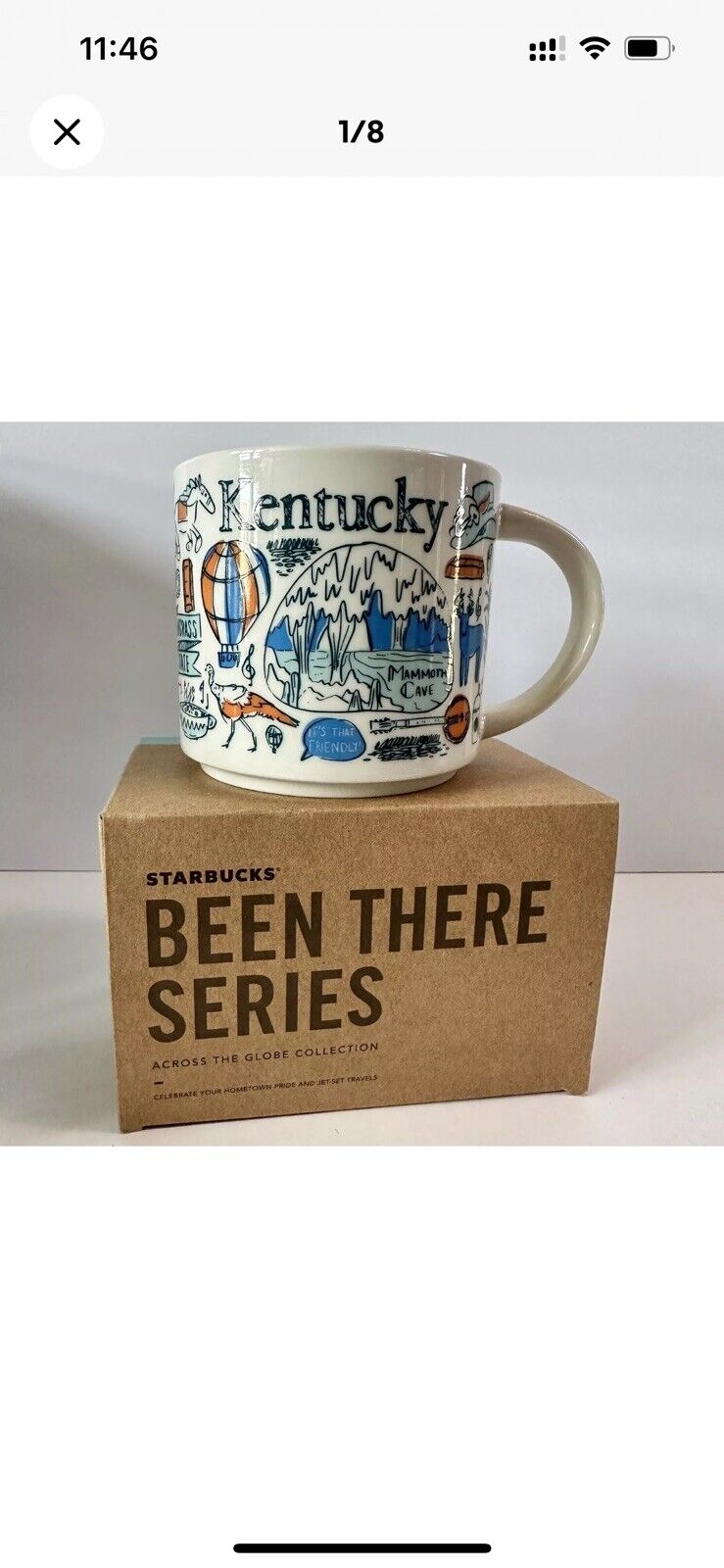 Starbucks Kentucky Mug Been There Series 14 oz