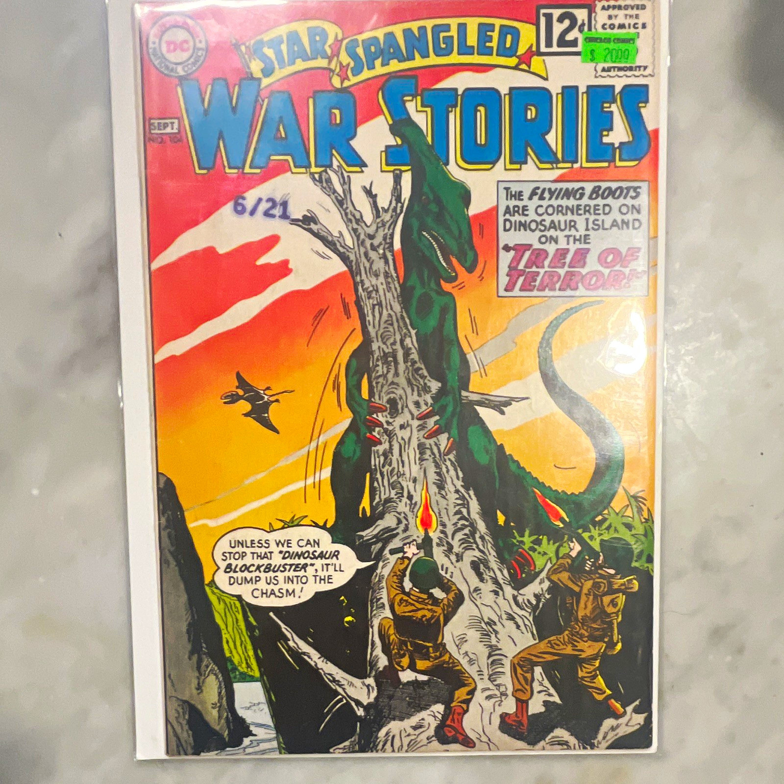 DC Comics Star Spangled War Stories #101 Silver Age Tree of Terror War Comic