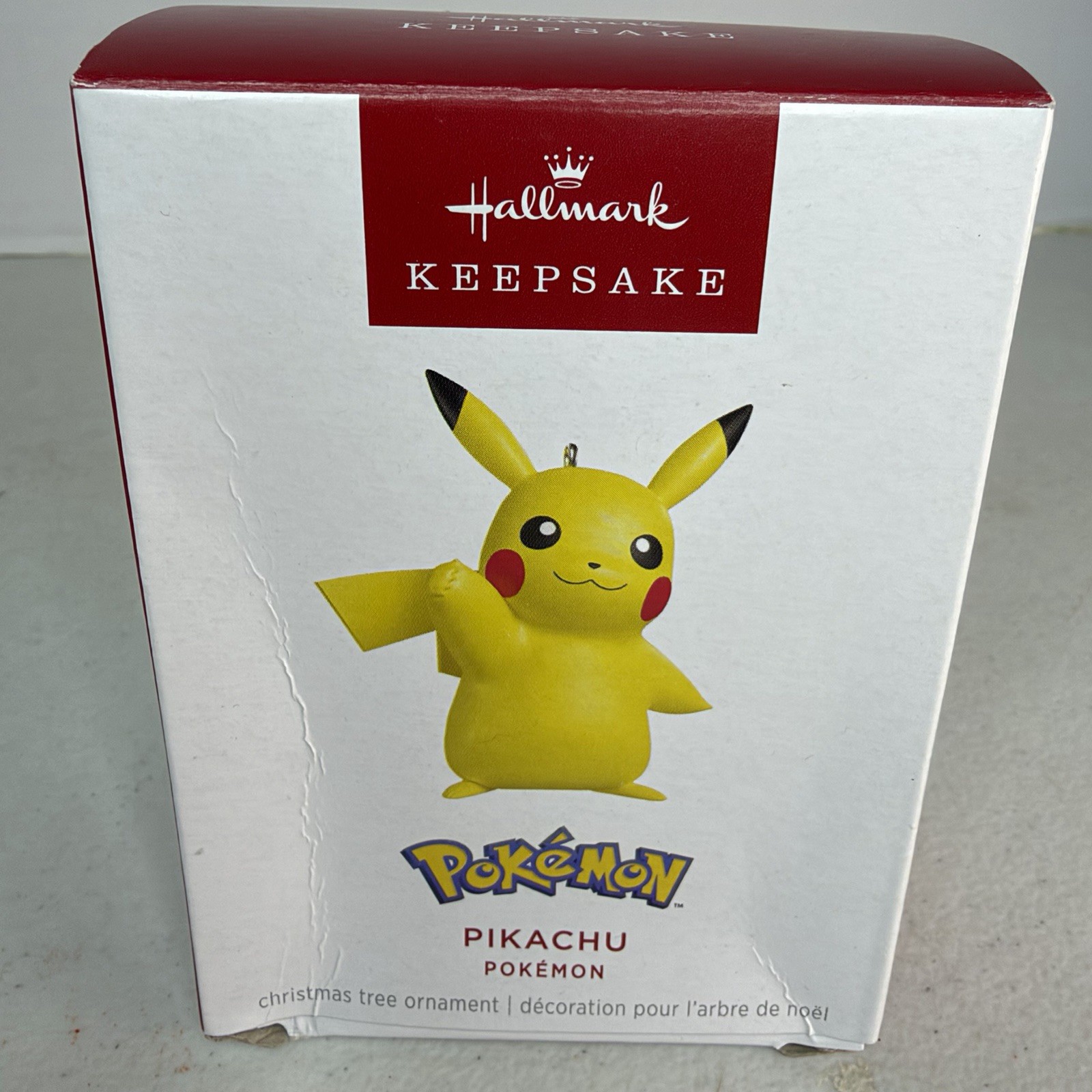 2025 Hallmark Keepsake Pokémon Pikachu Christmas Ornament New in Box