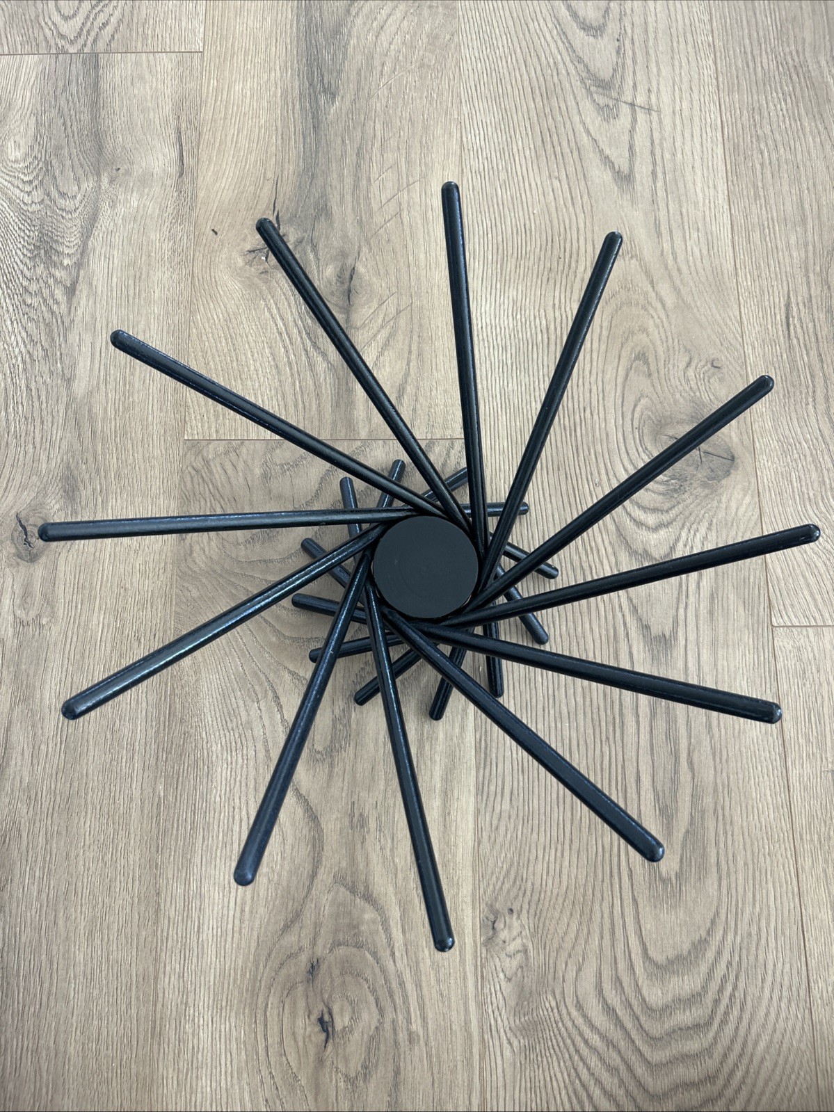Vtg Carlo Contin 14” MoMA Black Satellite Fruit Bowl Wood Modern Vtg Carlo Contin 14” MoMA Black Satellite Fruit Bowl Wood Modern