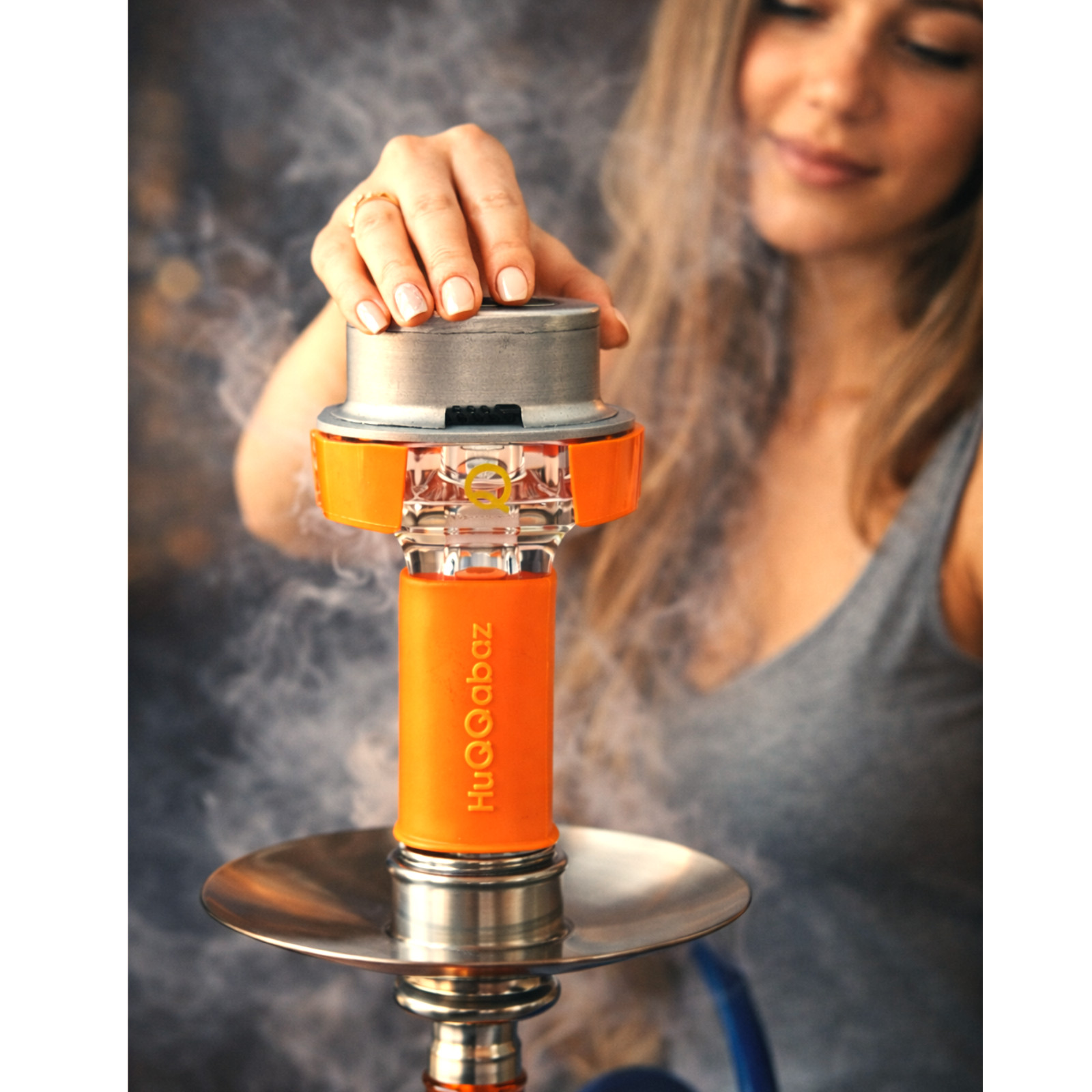 HuQQabaz Orange Hookah HMD Heat Management Box