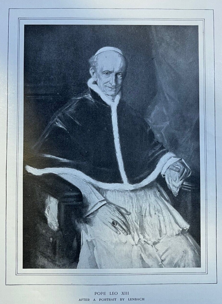 1901 Artist Franz Lenbach illustrated