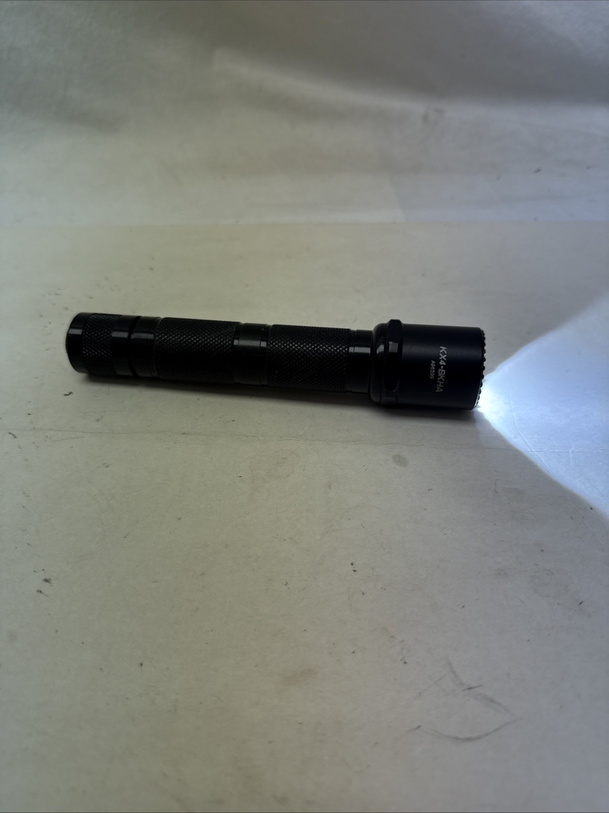 Vintage Surefire 9P W/ KX4-BKHA LED Head Combatlight Flashlight Torch Millennium