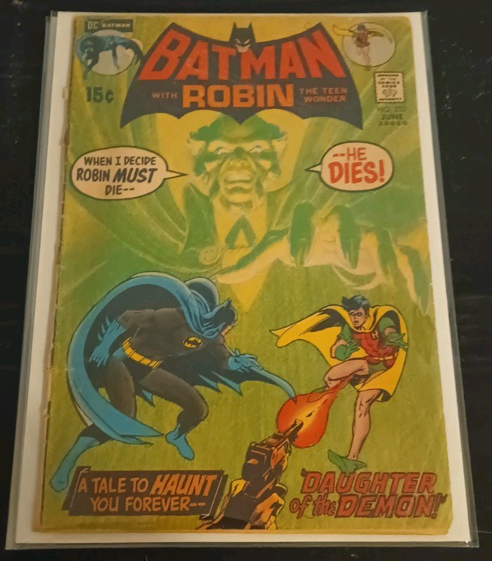Batman 232 First Appearance Ra’s Al Ghul Neal Adams 1971 DC Silver Age