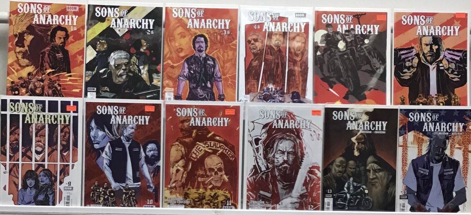 Boom Studios Sons Of Anarchy Lot Of 12 Comics