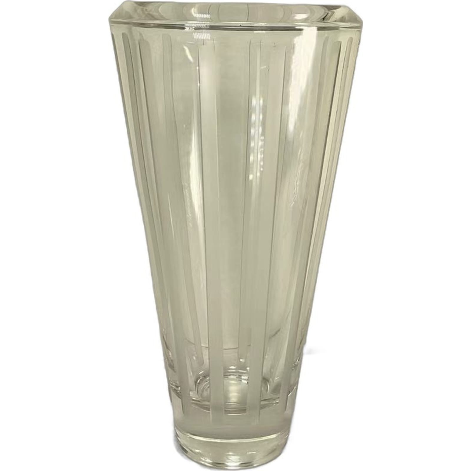 Wedgwood Clear Cut Crystal Vase Home Decorative United Kingdom Home Decor