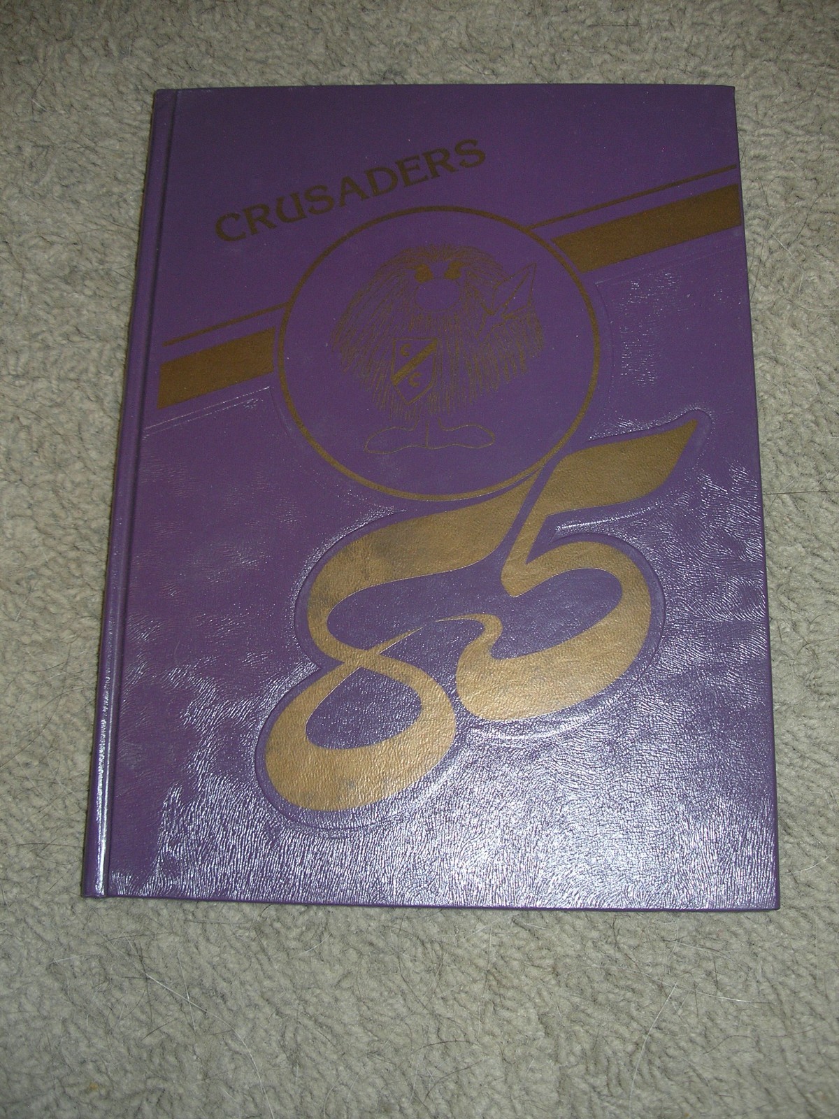 Connolly Jr. HS Crusaders Yearbook Annual 1985 Middle School Signed Tempe, AZ