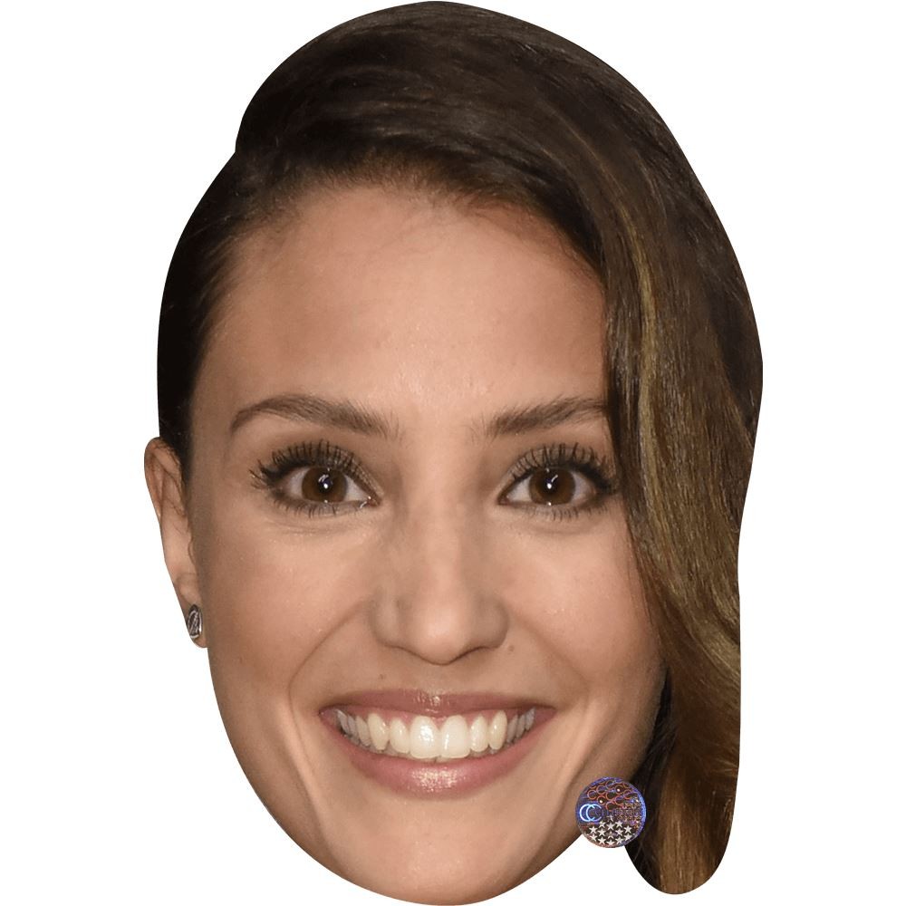 Nadine Menz (Smile) Big Head. Larger than life mask.