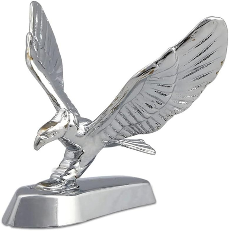Flying Eagle Hood Ornament Sticker Birds Logo Fits Car 3D Stand Hood Bonnet Flying Eagle Hood Ornament Sticker Birds Logo Fits Car 3D Stand Hood Bonnet