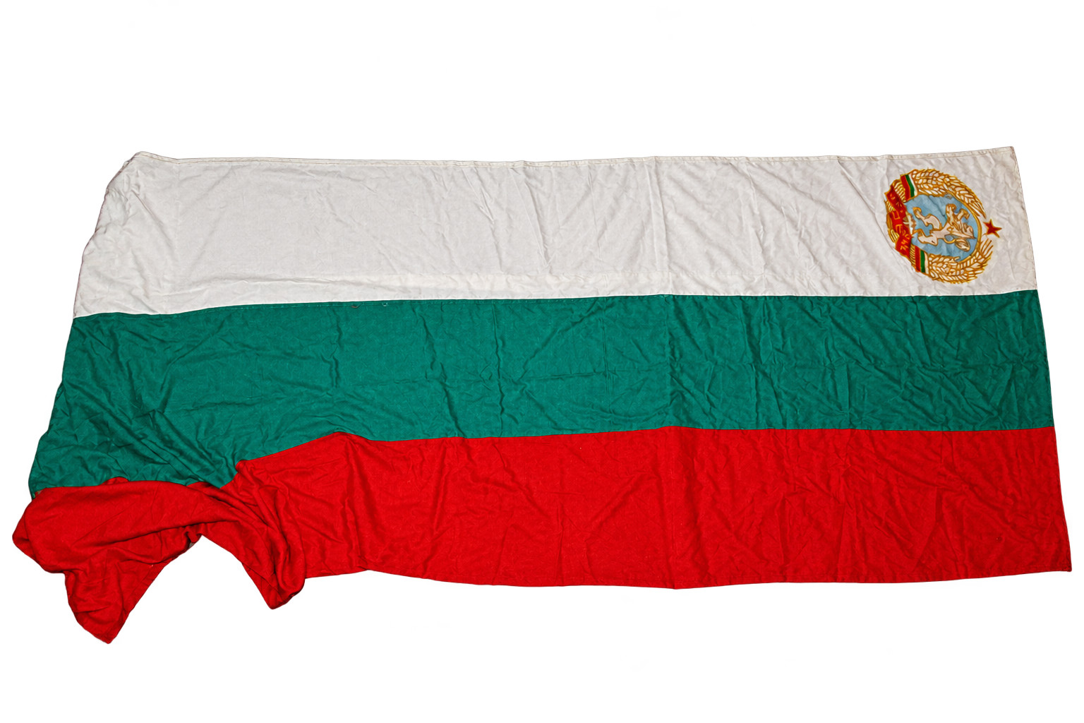 Warsaw Pact Bulgarian Flag Banner Communist People\'s Republic of Bulgaria