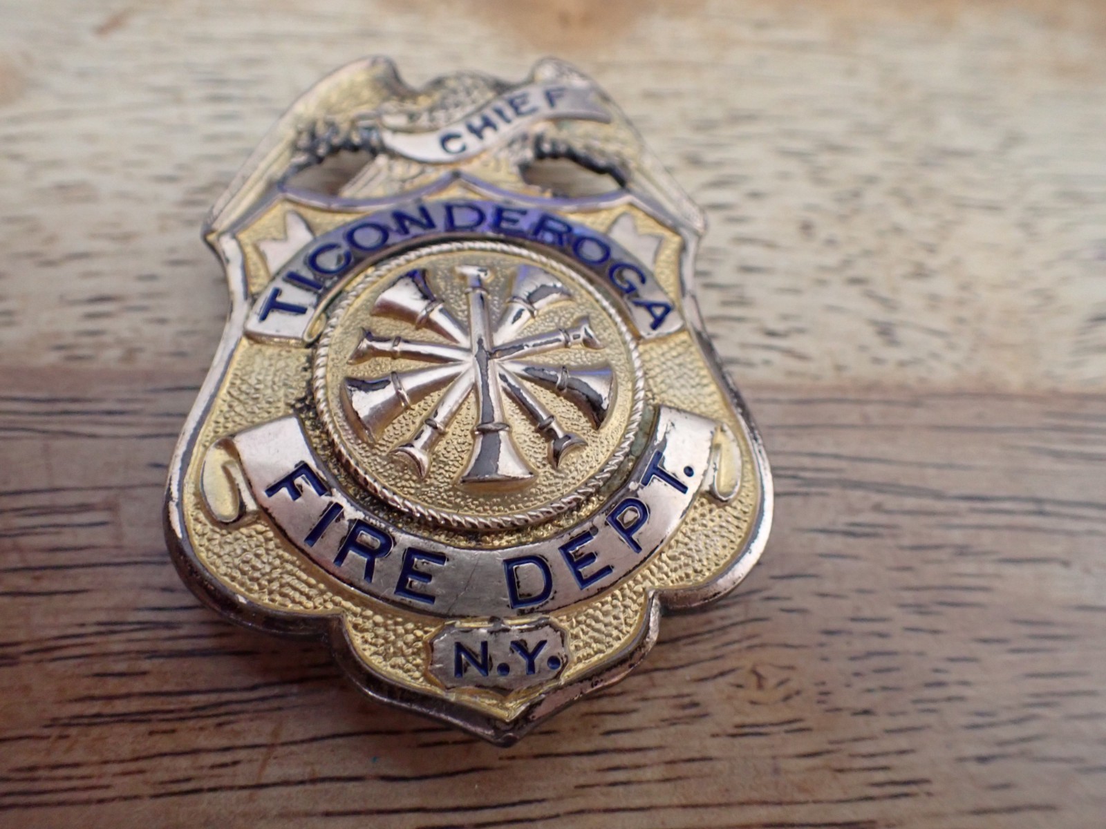 Antique Late-Early 1900’s  Fire Department Badge, Obsolete Antique