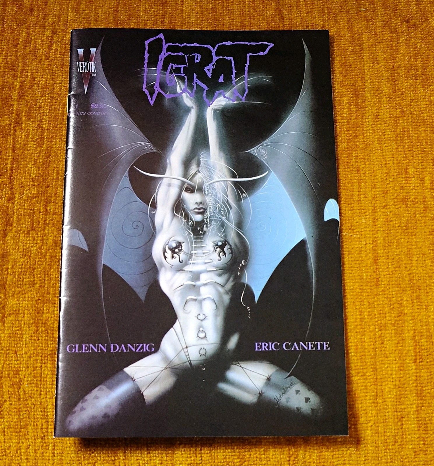  IGRAT #1  VEROTIK 1995 1ST PRINT  GLENN DANZIG & ERIC CANETE 