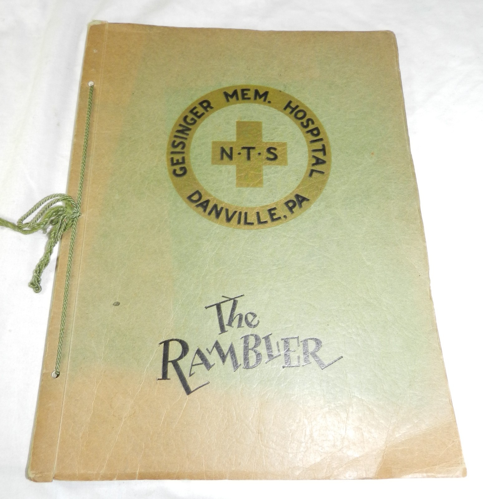 Vintage 1927 The Rambler Yearbook - Nurses\' Training School -George F. Geisinger