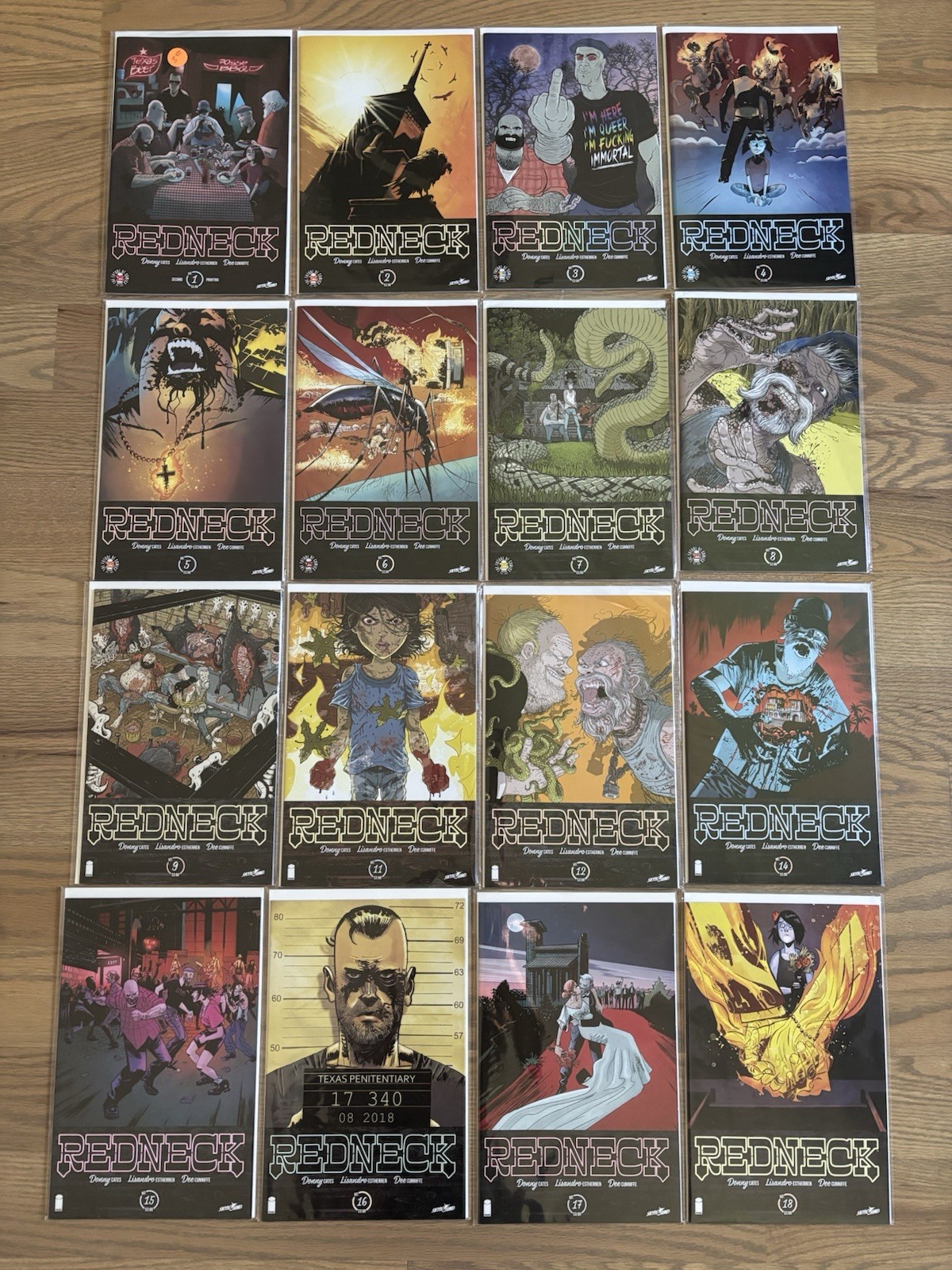 Redneck #1-18 NM Mixed Lot Of 16 Comics Donny Cates 2017 Image Comics Redneck #1-18 NM Mixed Lot Of 16 Comics Donny Cates 2017 Image Comics