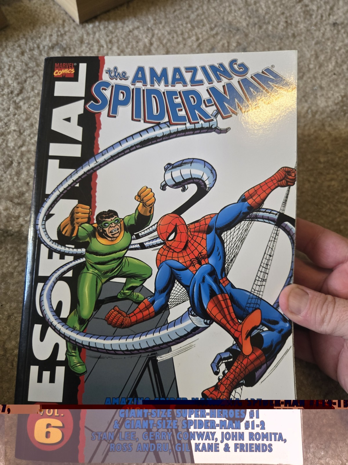 Marvel Essential The Amazing Spider-Man Volume 6 Graphic Novel Marvel Essential The Amazing Spider-Man Volume 6 Graphic Novel
