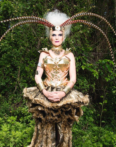 Model Maye Musk poses for a portrait on June 10 2015 Old Photo 3