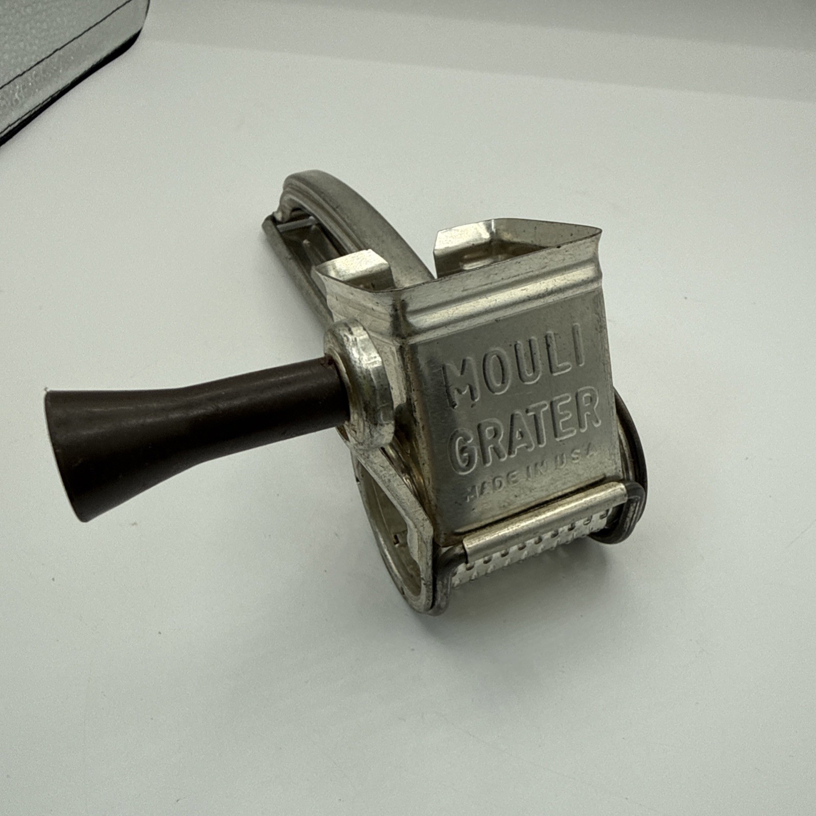 Vintage Mouli Rotary Cheese Grater - Made in France Black Handle
