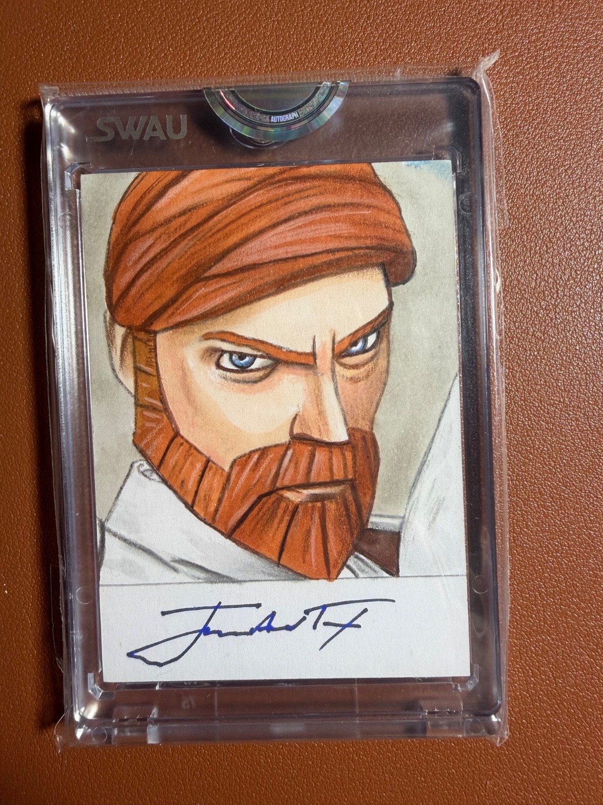 SWAU Star Wars Obi-Wan Kenobi James Arnold Taylor Sketchagraph Gerry Garcia Jr. SWAU Star Wars Obi-Wan Kenobi James Arnold Taylor Sketchagraph Gerry Garcia Jr.