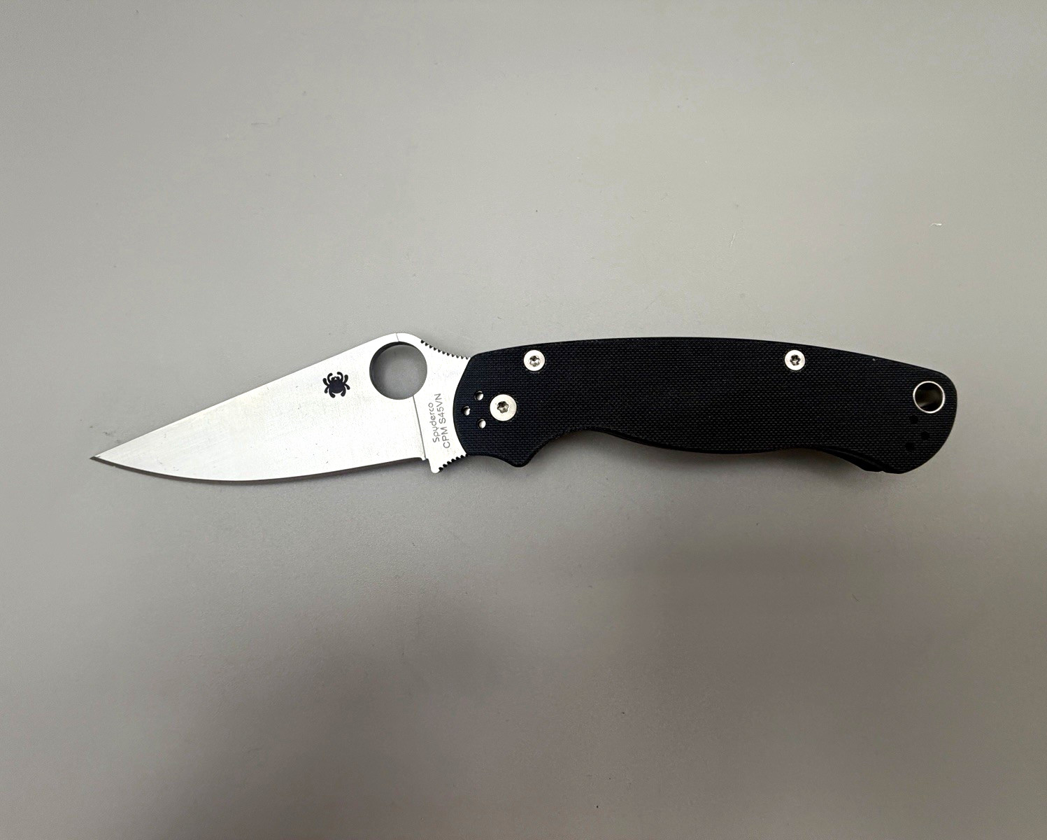 Spyderco Para Military 2 - S45VN- Black G10 - PM2 - BNIB
